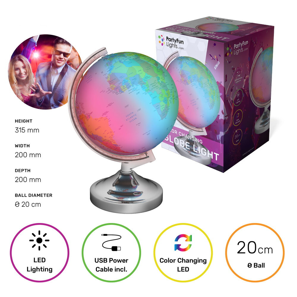 PFL Color Changing Globe Light