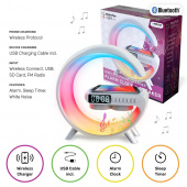 PFL Wireless Phone Charger Alarm Clock & Speaker PFL Wireless Phone Charger Alarm Clock & Speaker