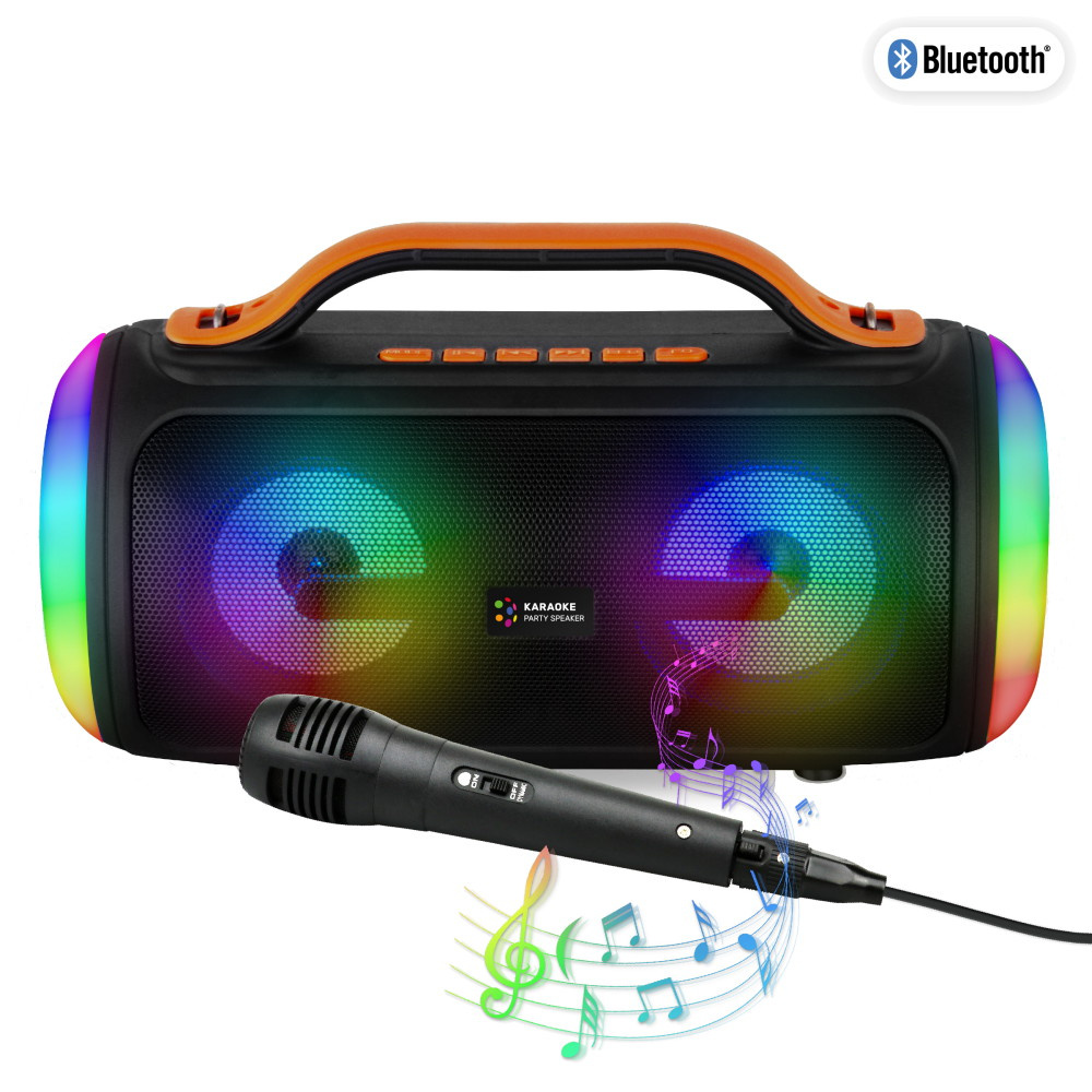 PFL Karaoke Party Speaker Sort & Orange