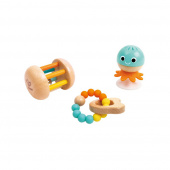 Hape Baby-to-Toddler Sensorisk Gavesæt Hape Baby-to-Toddler Sensorisk Gavesæt