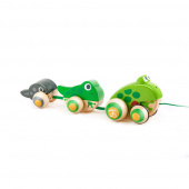 Hape Pull-Along Frøfamilie Hape Pull-Along Frøfamilie