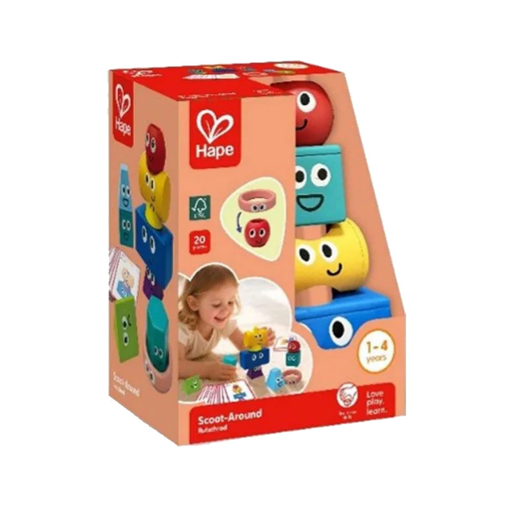 Hape Montessori stabelklods