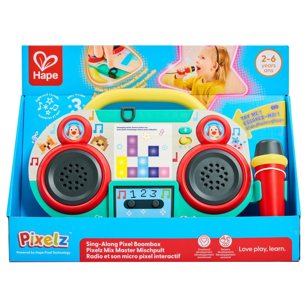 Hape Pixelz Boom Box Musiklegetøj 