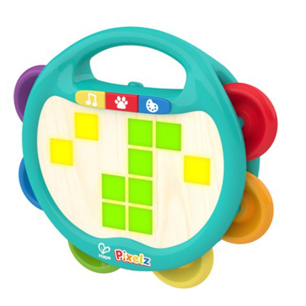 Hape Pixelz Tamburin Shake Tap