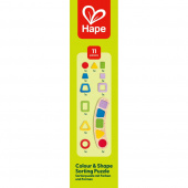 Hape Farve- Og Formsorteringspuslespil Hape Farve- Og Formsorteringspuslespil