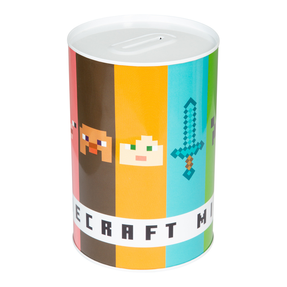 Tin piggy bank - Minecraft
