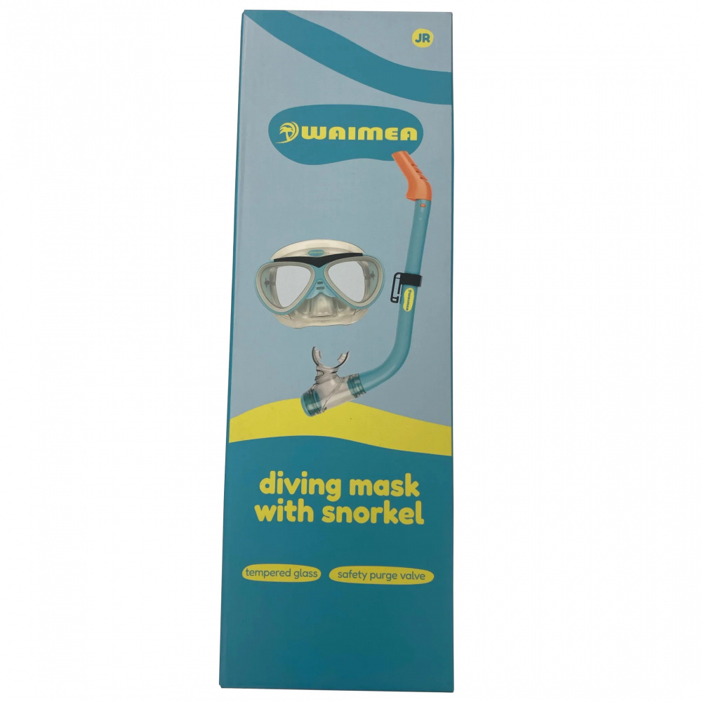 Junior Snorkelsæt, Blå