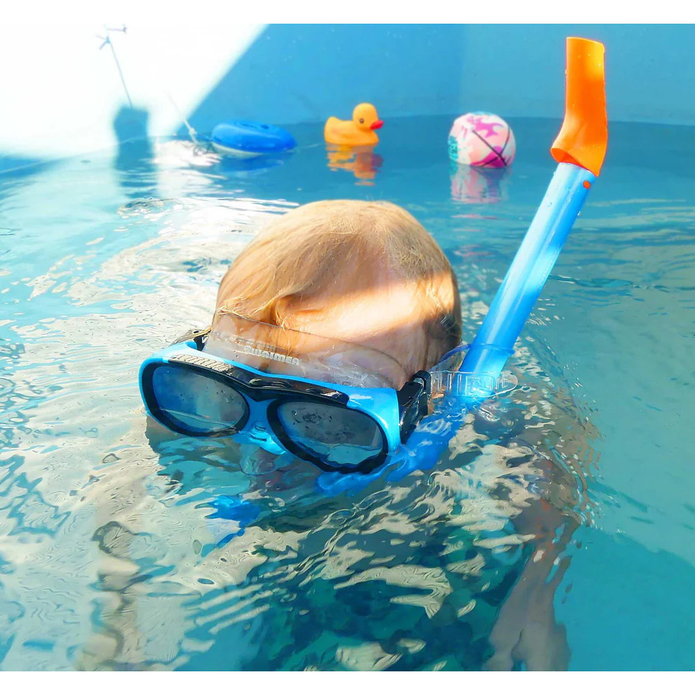 Junior Snorkelsæt, Blå