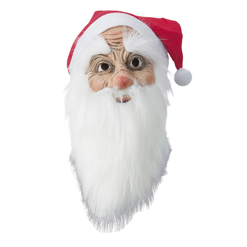 Santa mask with hood