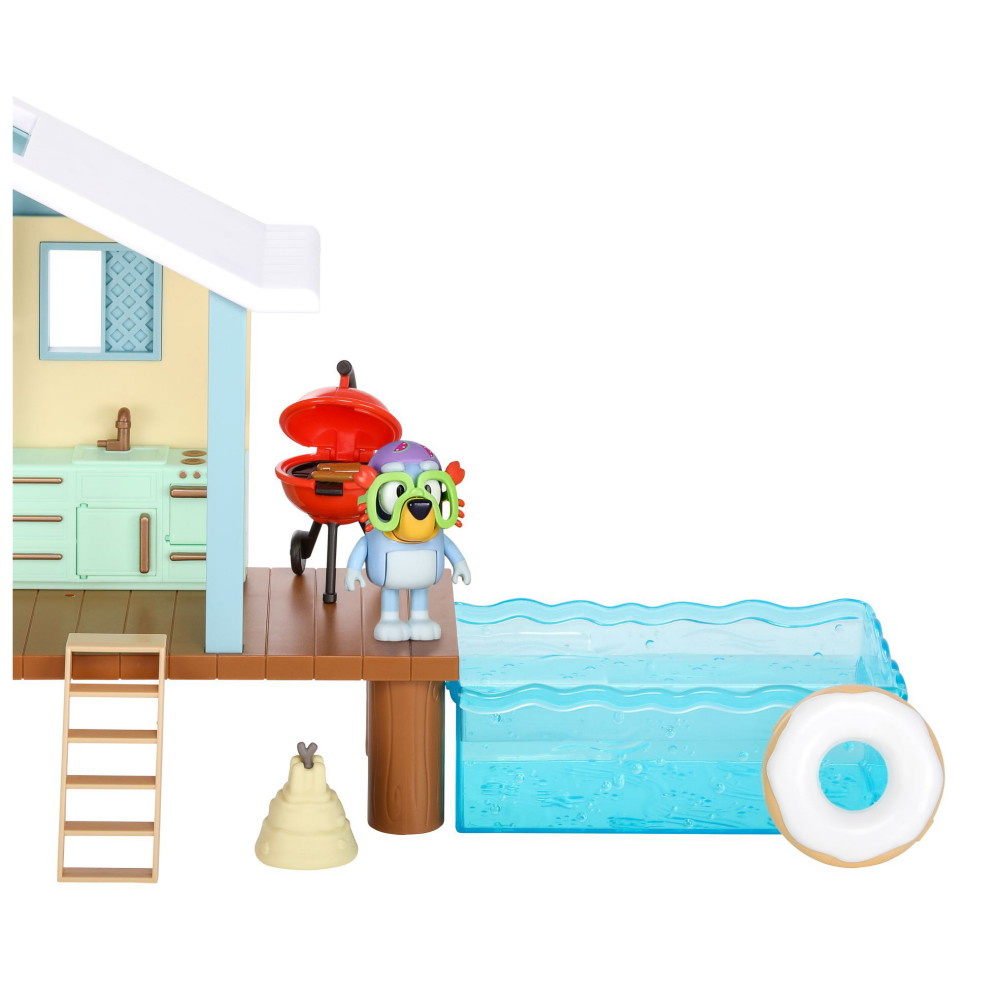 BLUEY Legesæt med strandhytte