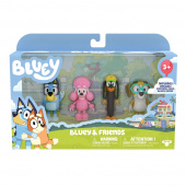 Bluey and friends figure pack - 4 figures