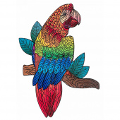Artefakt Wooden Puzzle - Parrot 181 brikker