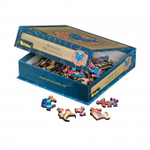 Artefakt Wooden Puzzle - Lion 124 brikker Artefakt Wooden Puzzle - Lion 124 brikker