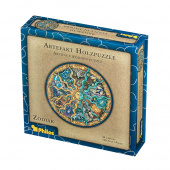 Artefakt Wooden Puzzle - Zodiac 130 brikker Artefakt Wooden Puzzle - Zodiac 130 brikker