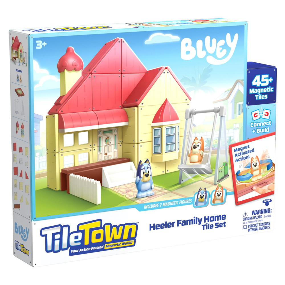 Tile Town Bluey Familien Heelers Hus