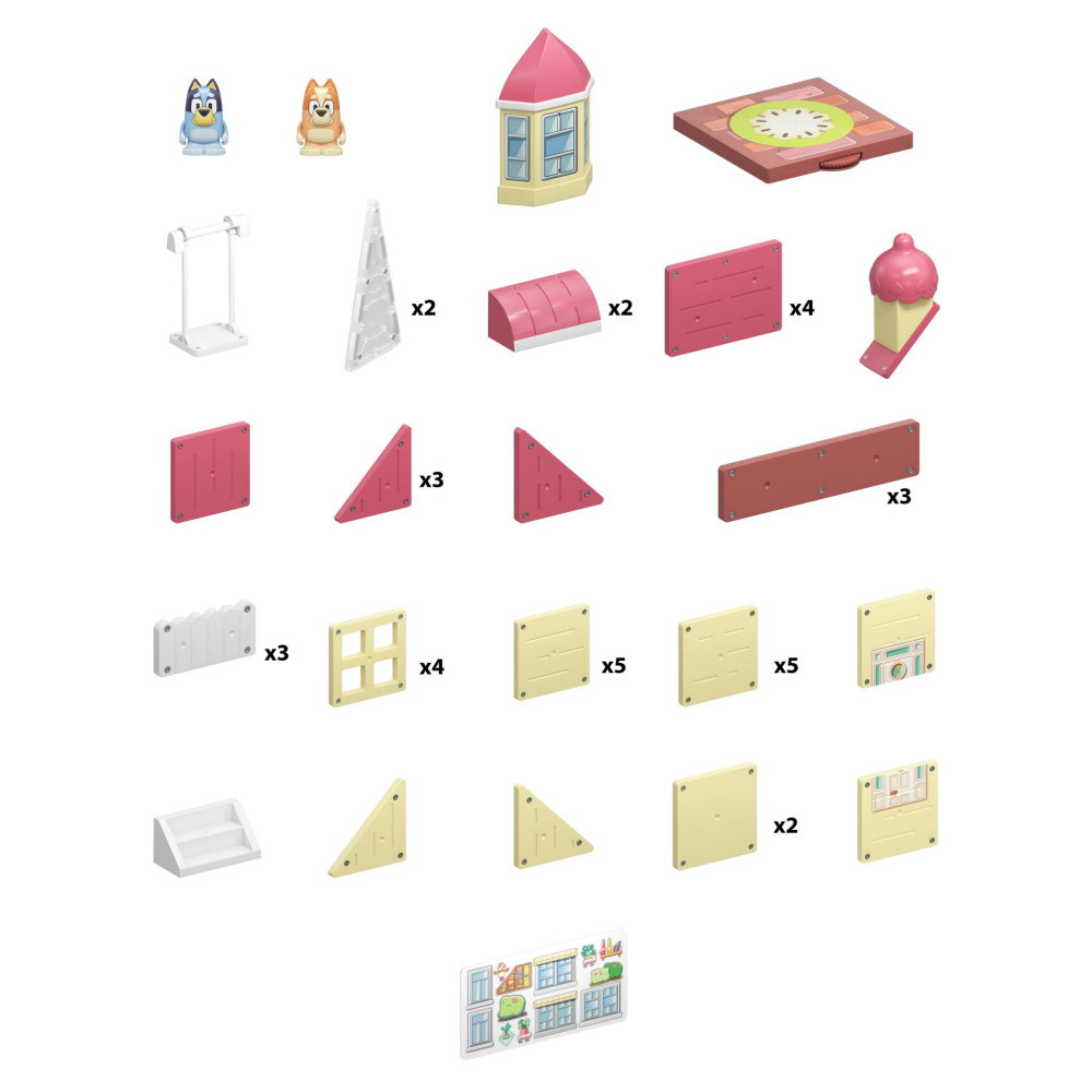 Tile Town Bluey Familien Heelers Hus