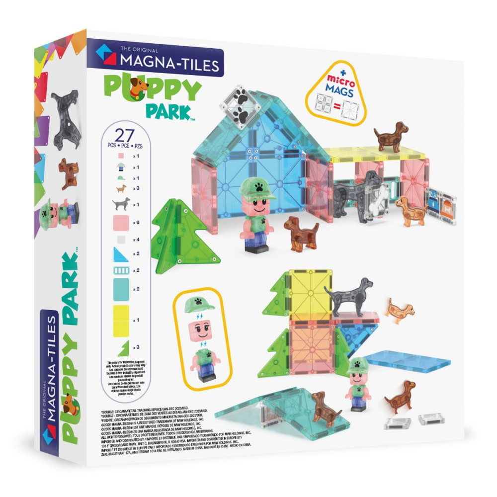 Magna-Tiles Hundedagpleje 27 stykker