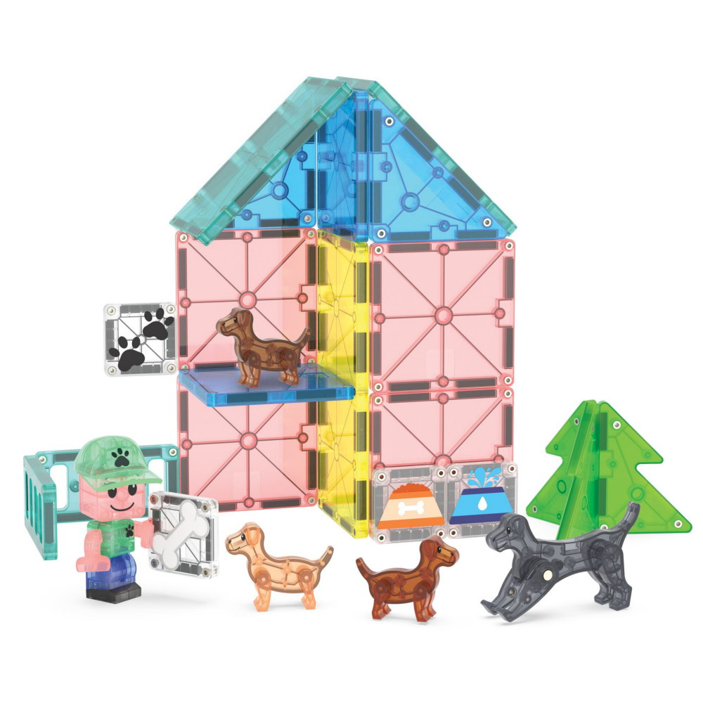 Magna-Tiles Hundedagpleje 27 stykker