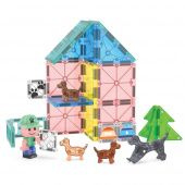 Magna-Tiles Hundedagpleje 27 stykker Magna-Tiles Hundedagpleje 27 stykker