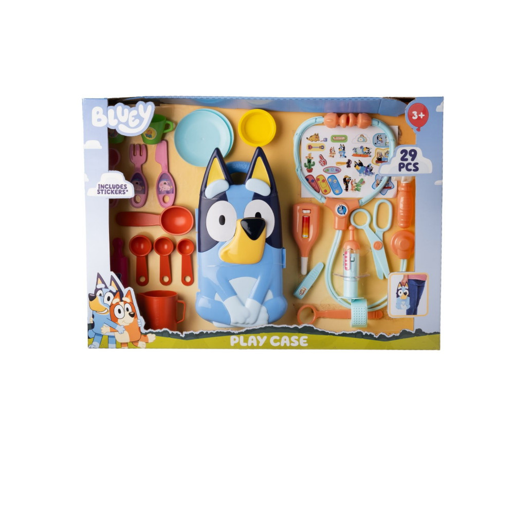 Bluey - Playset doctor & food 29pcs