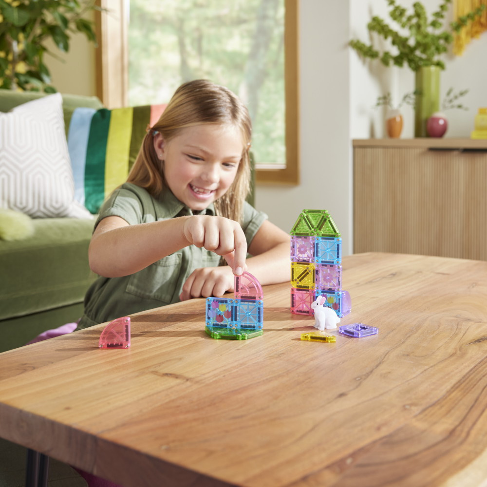 Magna-Tiles, Spring garden - travel 24pcs