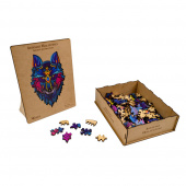 Artefakt Wooden Puzzle - Wolf 180 Brikker Artefakt Wooden Puzzle - Wolf 180 Brikker