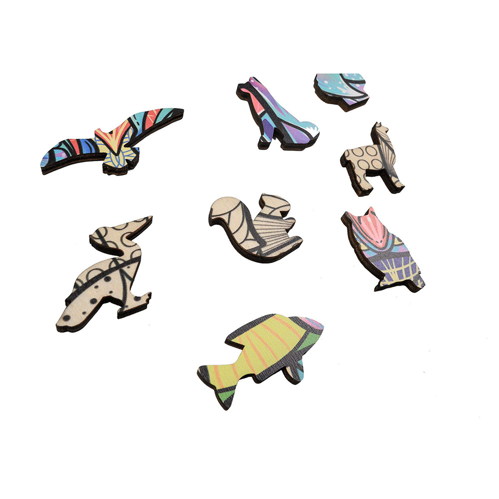 Artefakt Wooden Puzzle - Owl 199 brikker