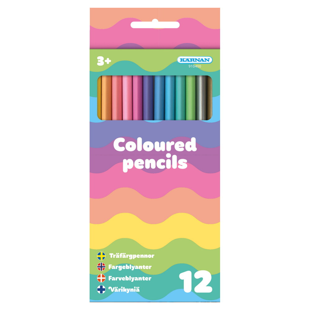 Kärnan Farveblyanter - Pastel