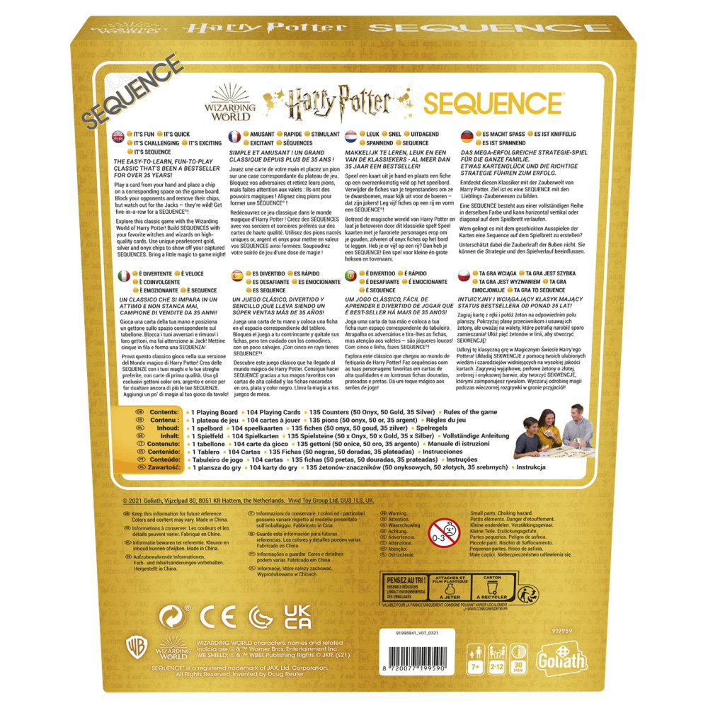 Sequence - Harry Potter (EN)