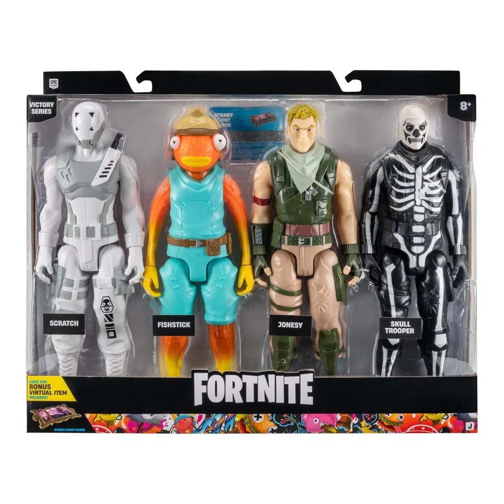 Fortnite Victory Series 4-Pack - 30 cm