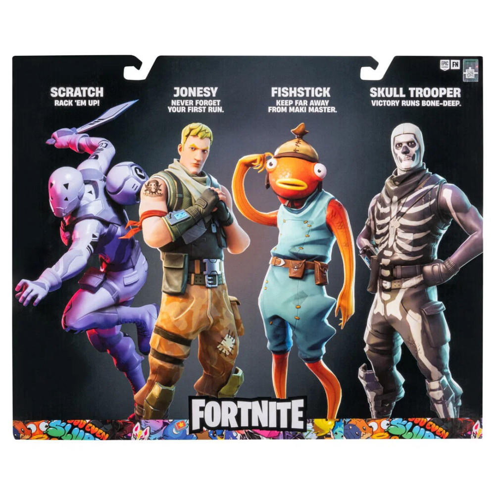 Fortnite Victory Series 4-Pack - 30 cm