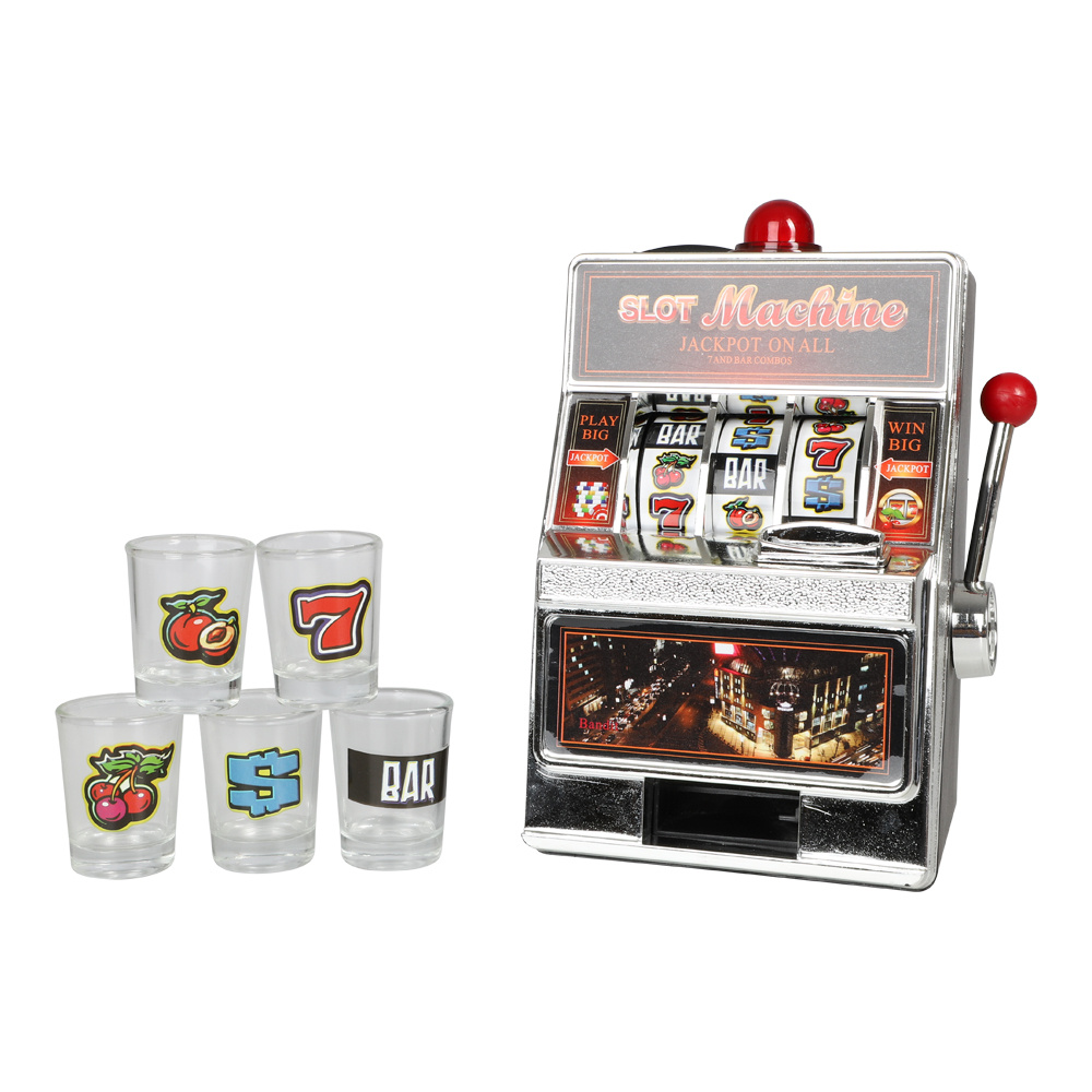 Slot machine drinking game