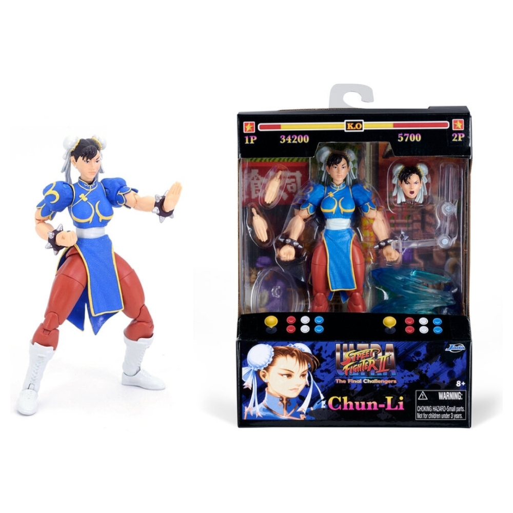 Street Fighter II Chun Li Actionfigur 