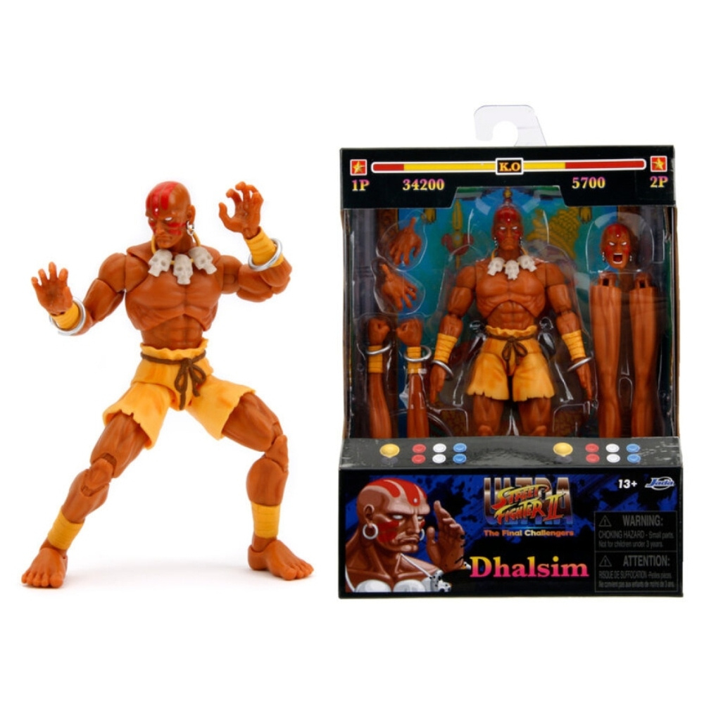 Street Fighter II Actionfigur Dhalsim 15 cm