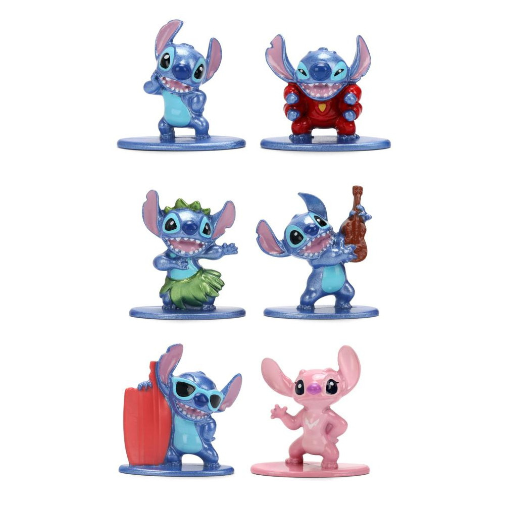 Stitch Nano Metalfigurer 6-Pak