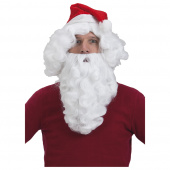 Luxurious Santa kit with wig, beard and hood Luxurious Santa kit with wig, beard and hood