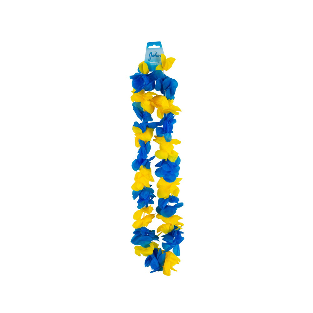 Hawaii-krans blå/gul