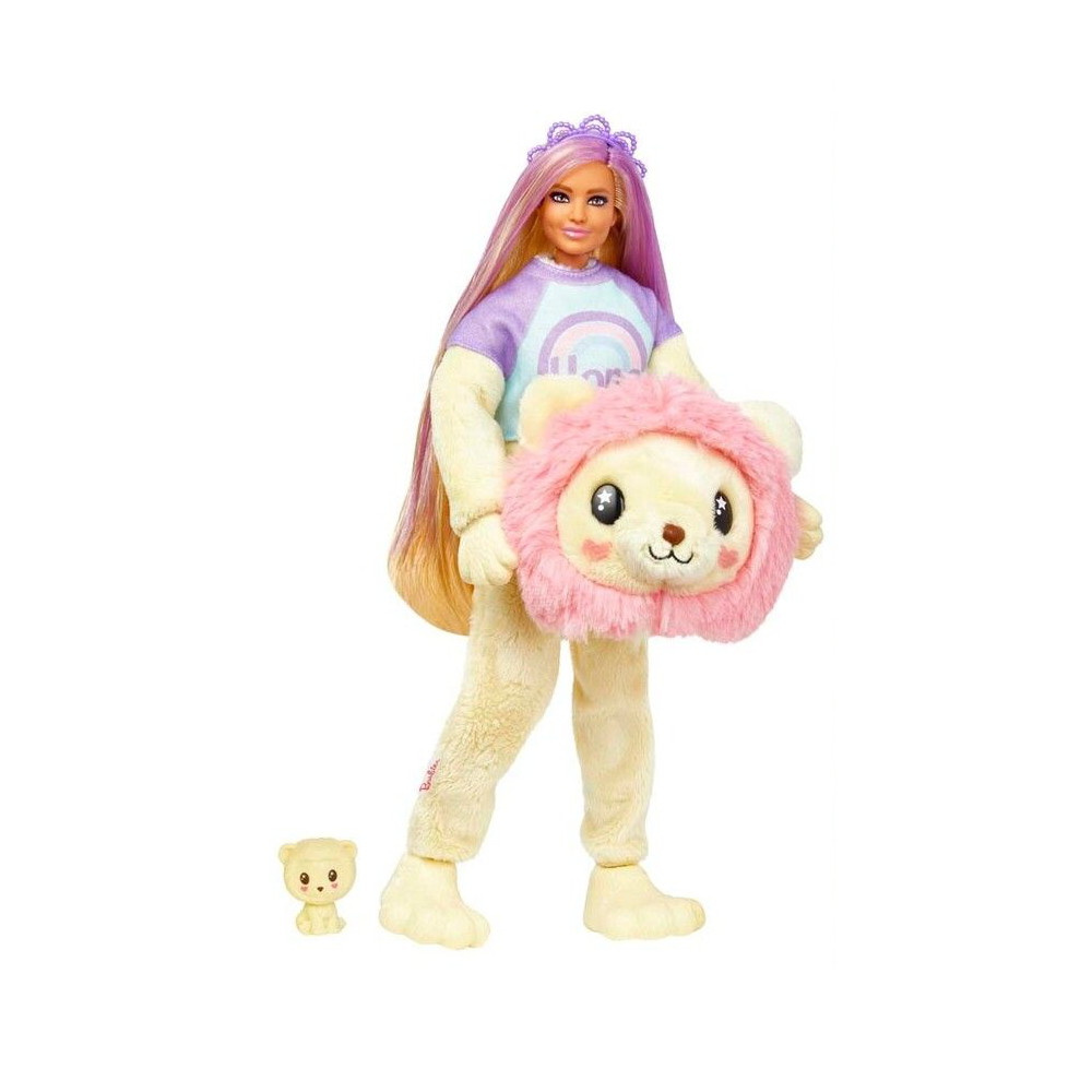 Barbie Cutie Reveal Barbie Cozy Lion Tee