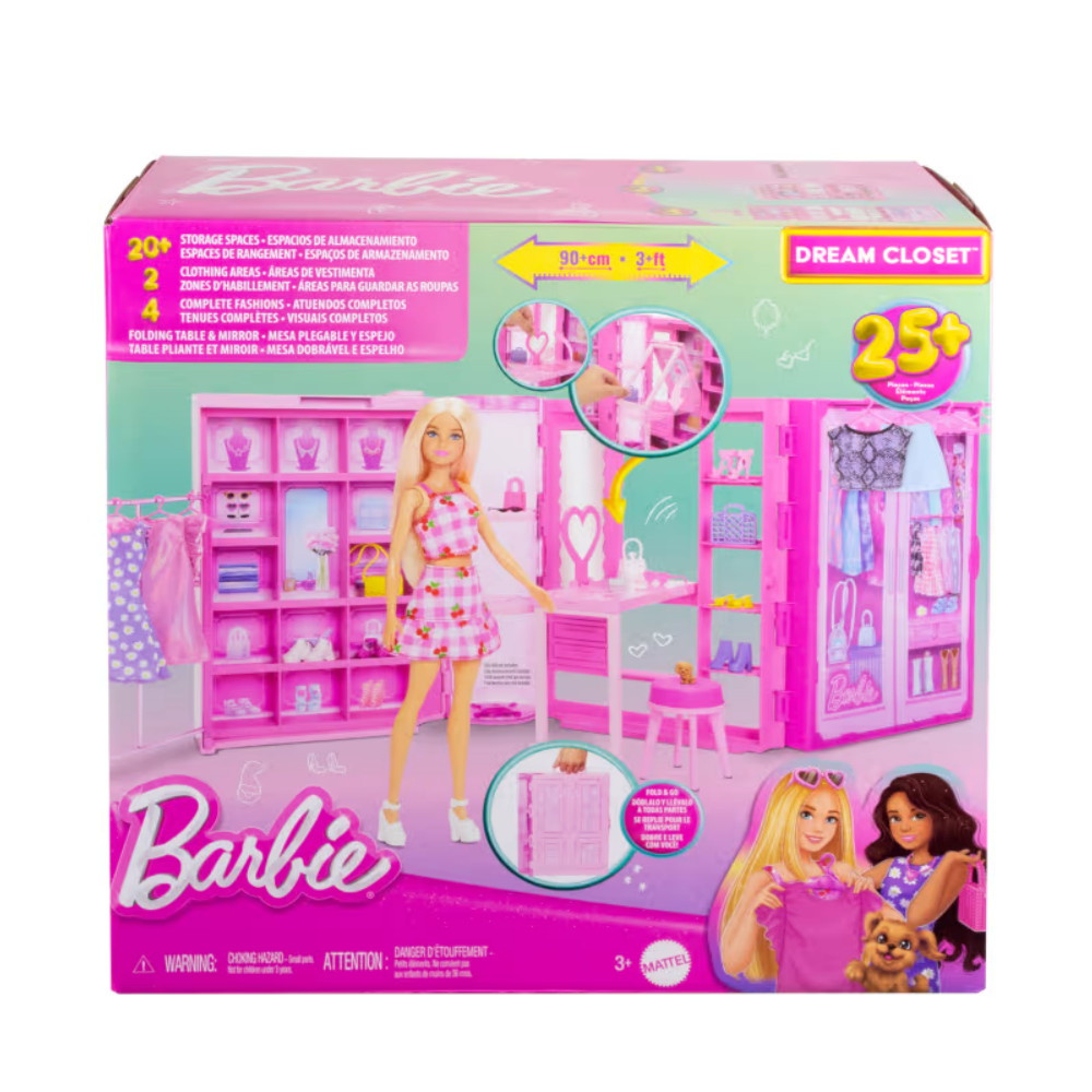 Barbie drømmegarderobe