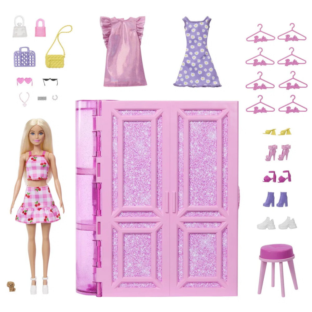 Barbie drømmegarderobe