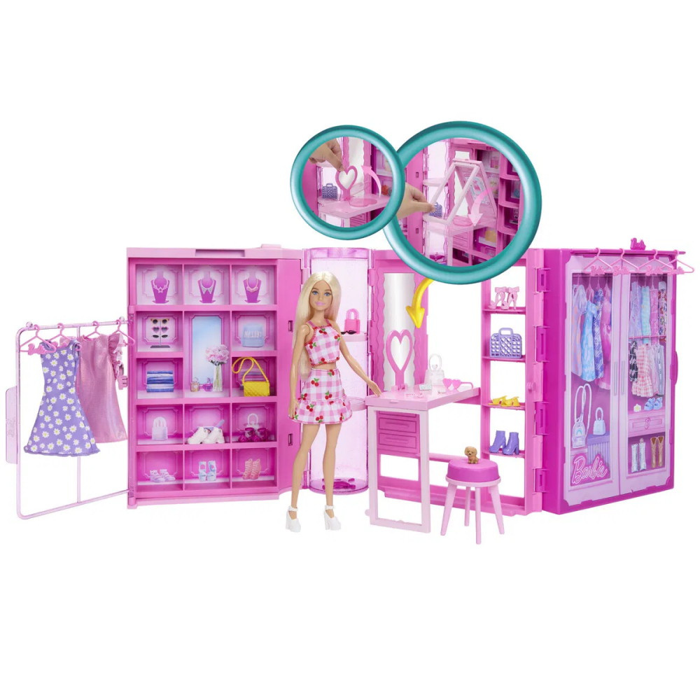 Barbie drømmegarderobe