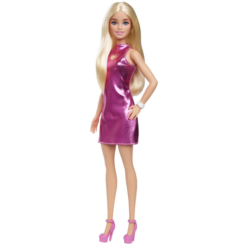 Barbie Fashionista - Pink kjole hjerteudskæring