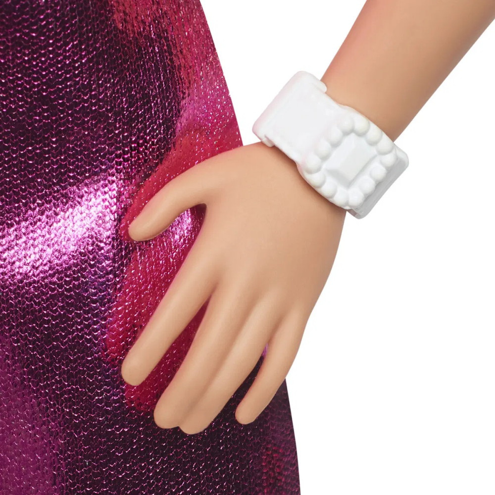 Barbie Fashionista - Pink kjole hjerteudskæring