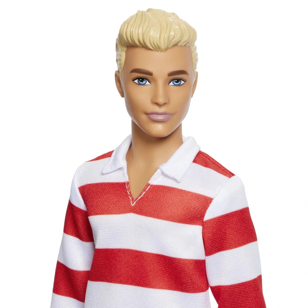 Barbie Fashionista - Ken Røde og Hvide Striber