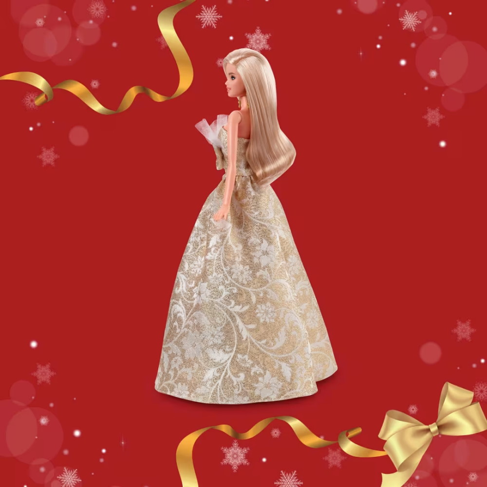 Barbie Signature 2025 Holiday Silver & Gold