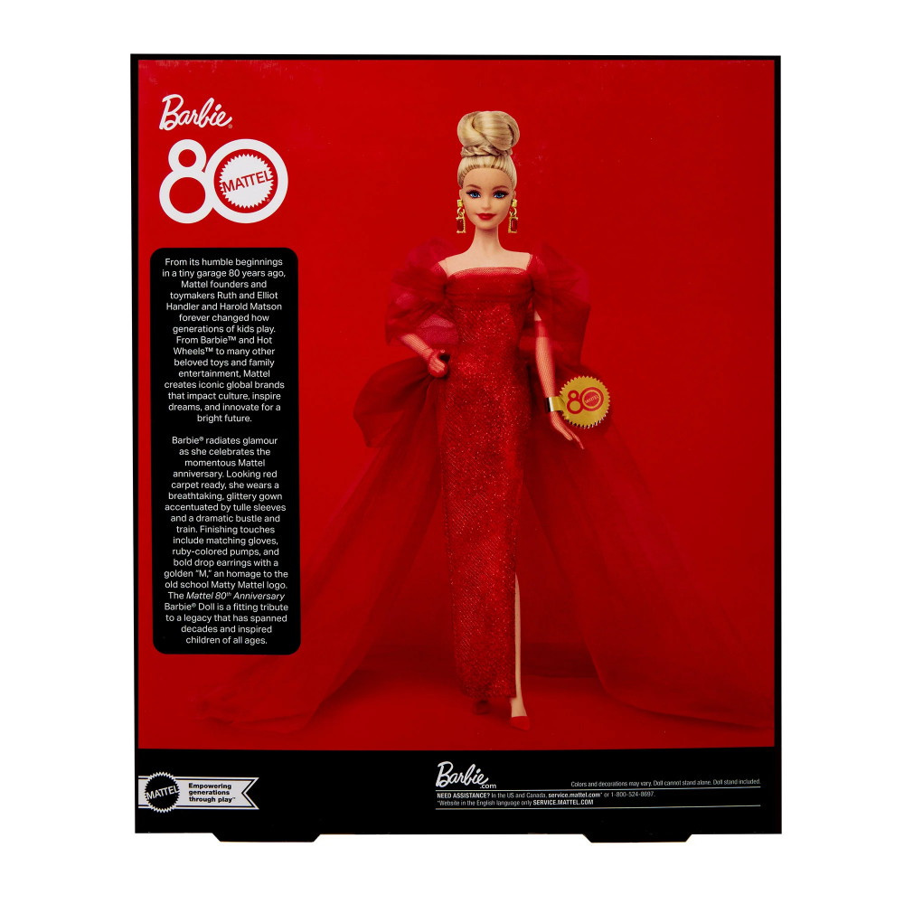 Barbie Mattel 80th Anniversary
