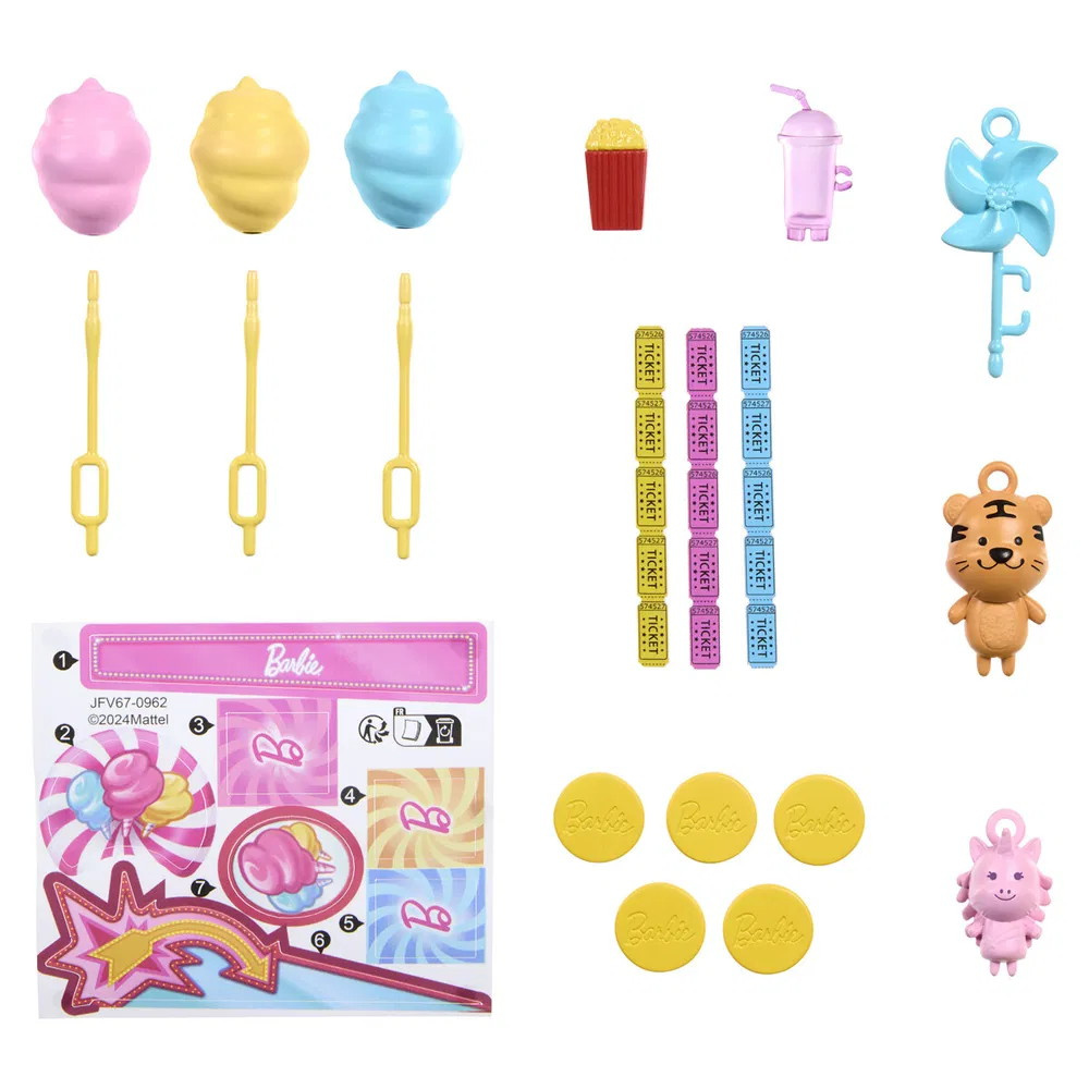 Barbie Mysteries Cotton Candy & Games Playset
