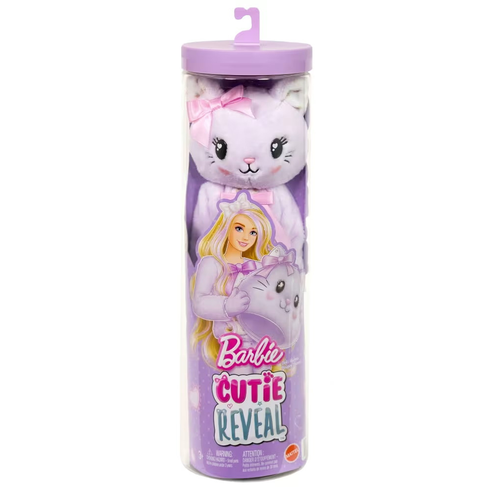 Barbie Cutie Reveal Cuddly Series Kitten