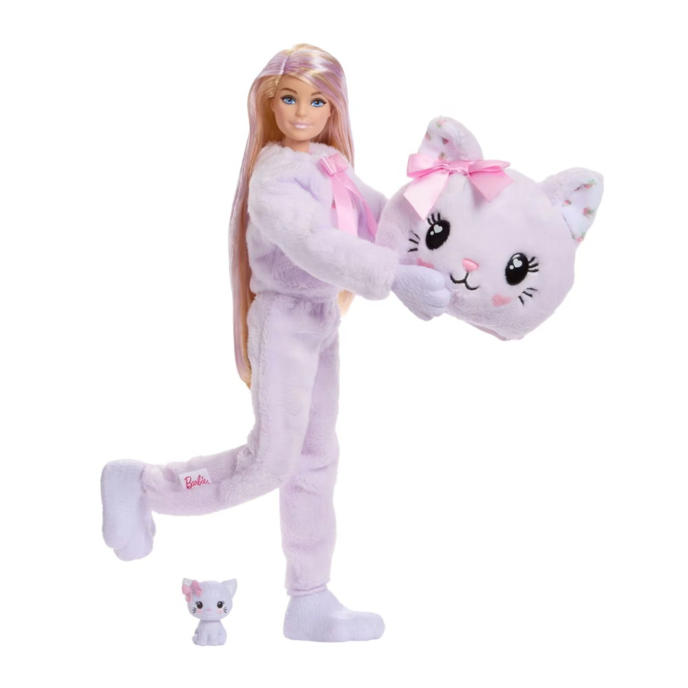 Barbie Cutie Reveal Cuddly Series Kitten