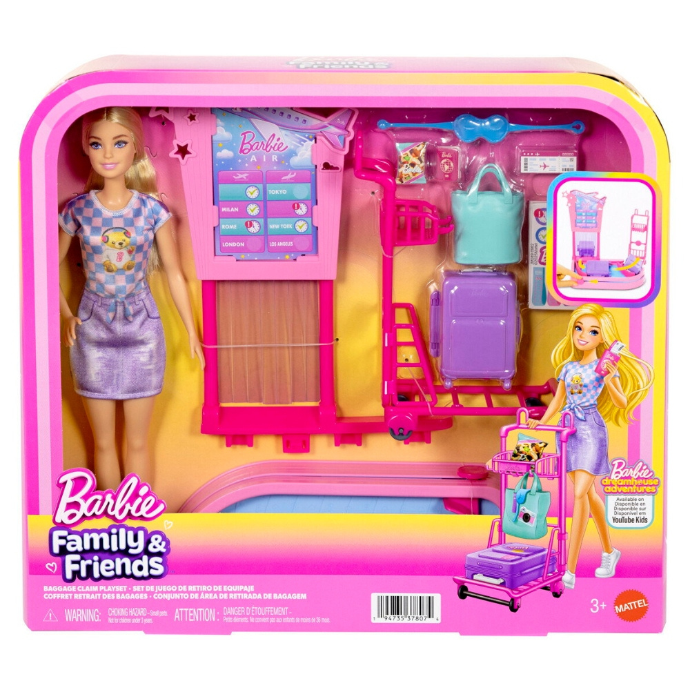 Barbie Family & Friends Baggage 